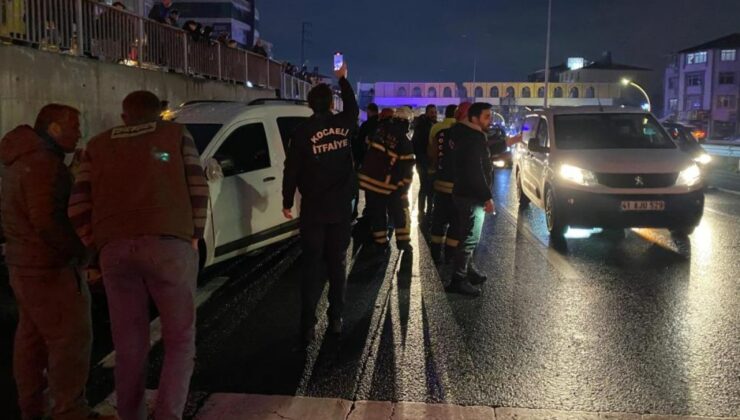 Kocaeli’de düğün yolunda zincirleme kaza: 6 yaralı