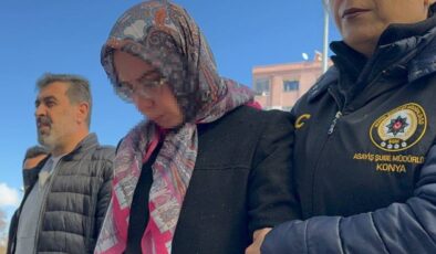 Konya’da eve alkollü gelen kocasını öldürdü