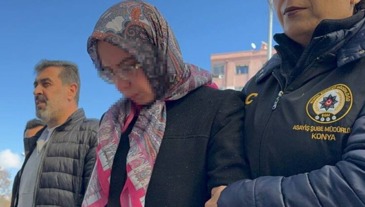 Konya’da eve alkollü gelen kocasını öldürdü