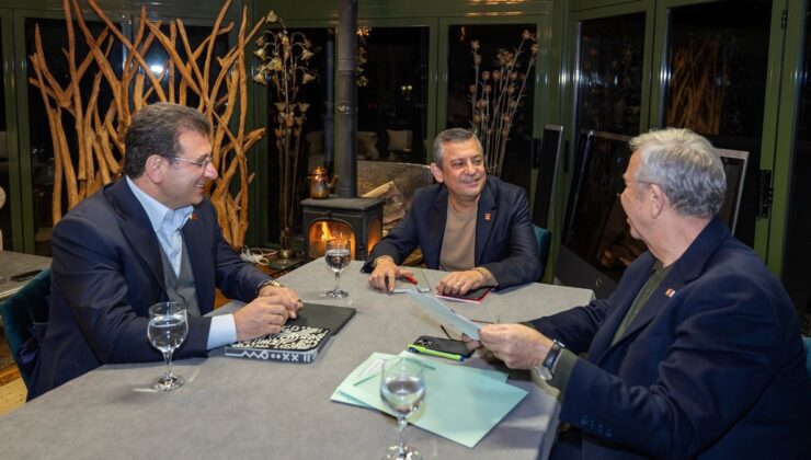 Mansur Yavaş’ın 3’lü görüşmede okuduğu yazıdan dikkat çeken ayrıntı