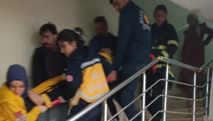 Mardin’de asansör kabini düştü: 4 kişi yaralandı