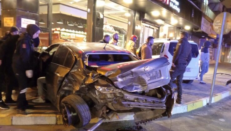 Mardin’de trafik kazası: Yaya son anda kurtuldu