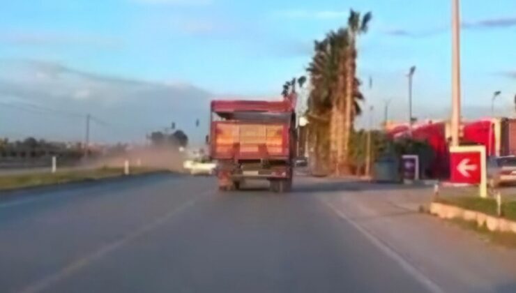 Mersin’de kamyonla çarpışan otomobilin sürücüsü öldü