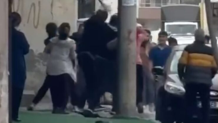 Mersin’de yol verme kavgasında taraflar birbirine girdi