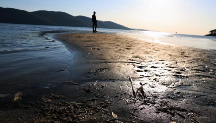 Muğla’da deniz suyu 12 metre çekildi