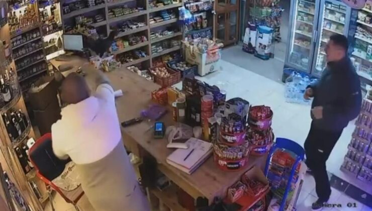 Muğla’da markete giren tavuk ortalığı birbirine kattı