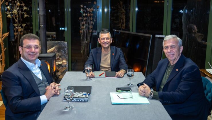 Özgür Özel’den Ekrem İmamoğlu ve Mansur Yavaş’lı paylaşım