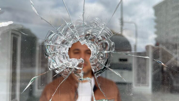 Şanlıurfa’da iş yeri dört kez kurşunlandı