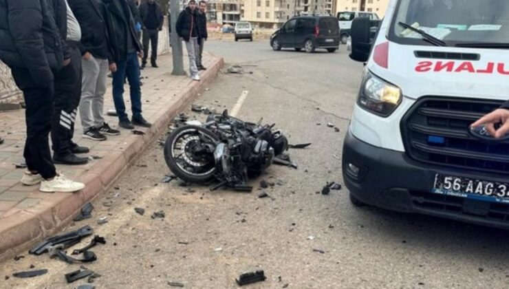 Siirt’te otomobil ile motosiklet çarpıştı: 1 ölü