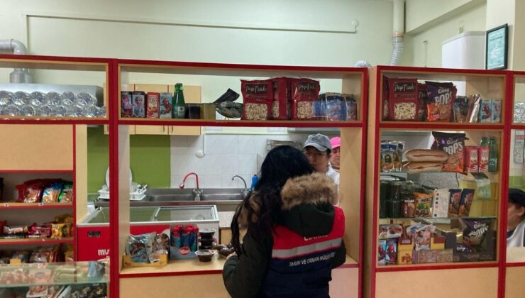 Trakya’da okul kantinleri ile restoran ve marketler denetlendi
