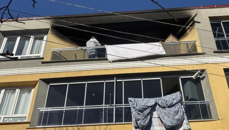 Uşak’ta, ev yangını: 1 ölü