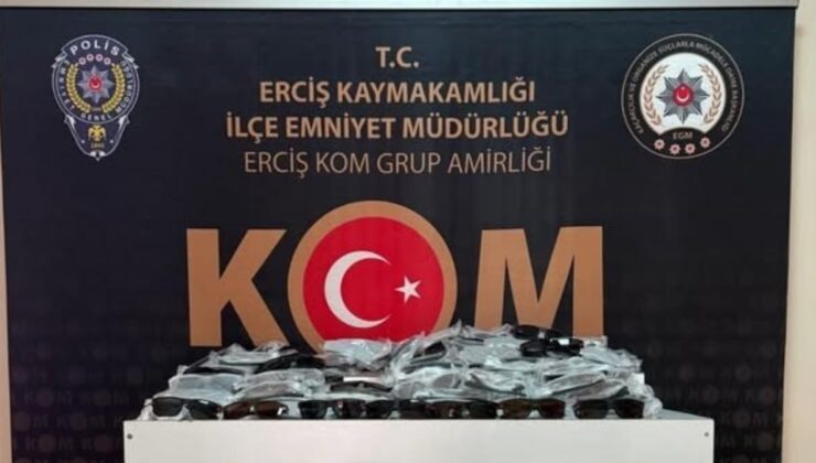 Van’da kaçakçılık yapan iş yerine baskın