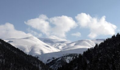 Zigana Dağı’nda kar güzelliği