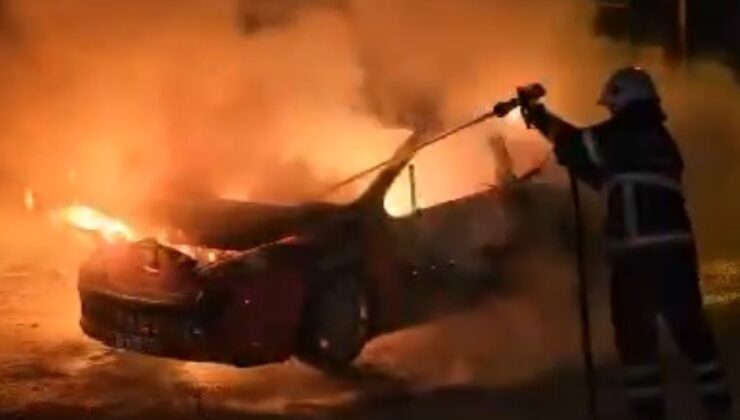 Adana’da annesinin aracını kundaklayan şüpheli yakalandı