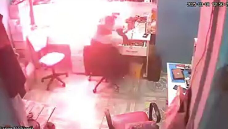 Adana’da bataryası şişen telefon bomba gibi patladı