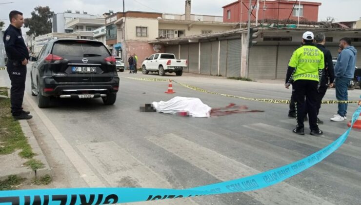 Adana’da ışık ihlali yapan yayaya cip çarptı