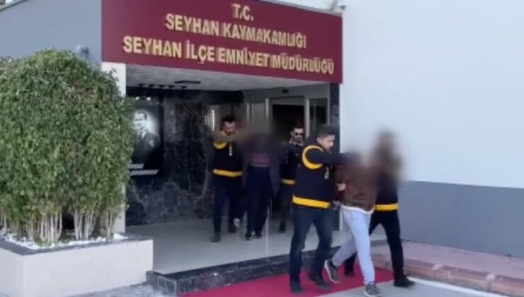 Adana’da silahla tehdit ederek haraç isteyen zanlılar tutuklandı