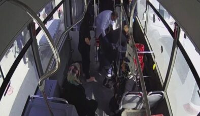 Adıyaman’da otobüste kalp masajı yapılan kadın hastaneye kaldırıldı