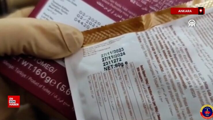 Ankara’da bayram fırsatçılarına operasyon: Son kullanma tarihi geçmiş çikolatalar ele geçirildi