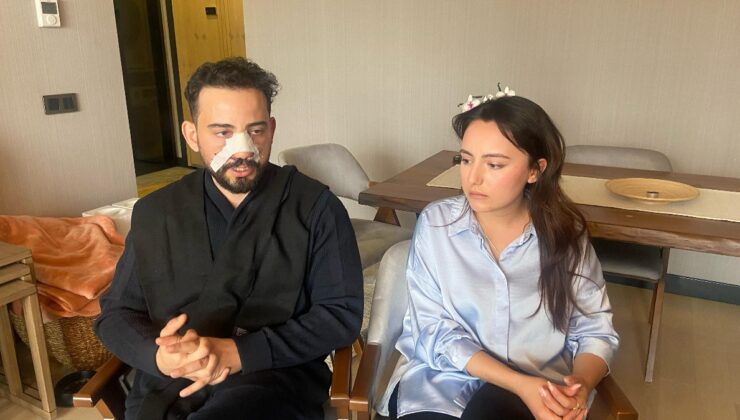 Ankara’da siparişler geciktiği için gitmek isteyen müşteriyi darbettiler