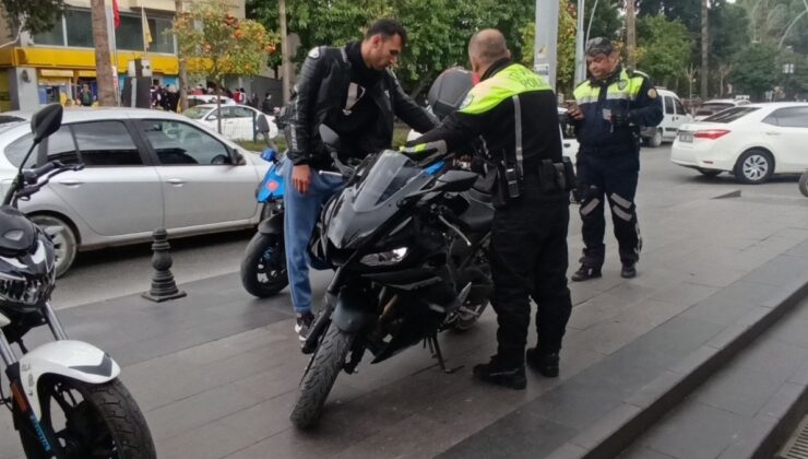 Antalya’da polisten kaçan sürücülere ceza yağdı