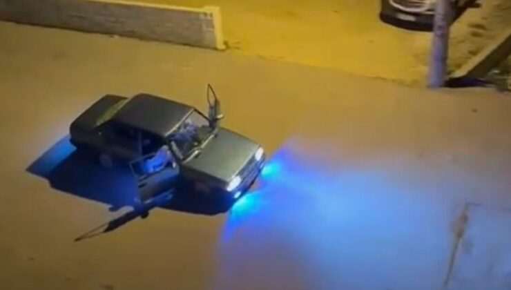 Antalya’da sahur vakti otomobilin kapılarını açıp son ses müzikle mahalleliyi rahatsız etti