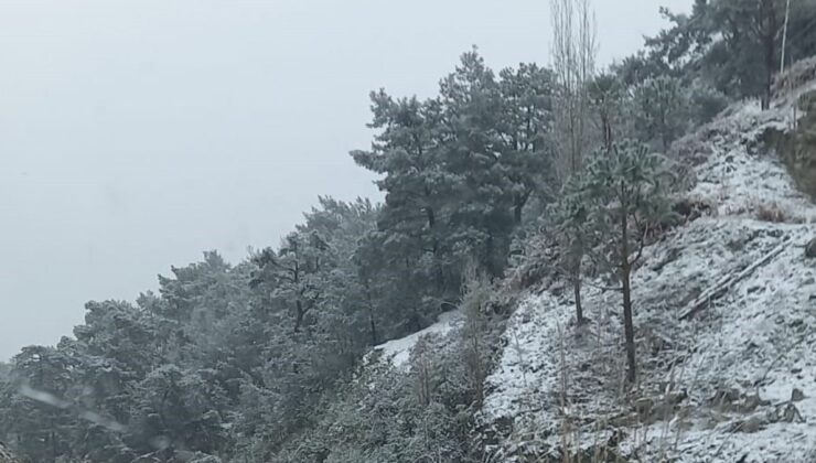 Aydın’da yüksek kesimler beyaza büründü