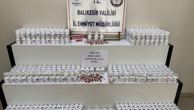 Balıkesir’de uyuşturucu operasyonu