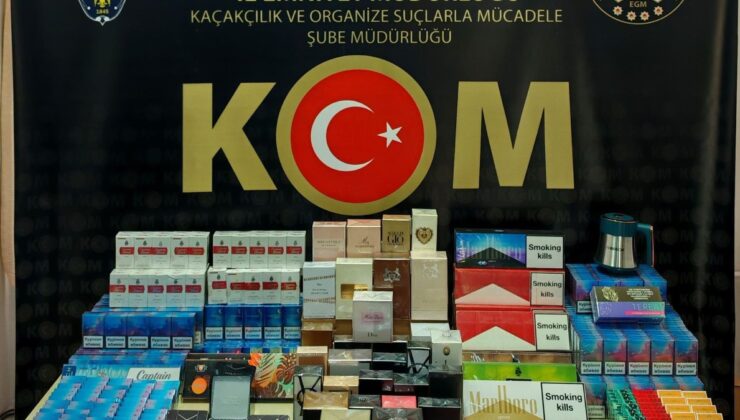 Bilecik’te yüzlerce paket kaçak sigara ve parfüm bulundu
