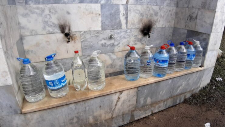 Bolu’da ‘şifalı’ suya yoğun ilgi: Kilometrelerce yol gidiyorlar