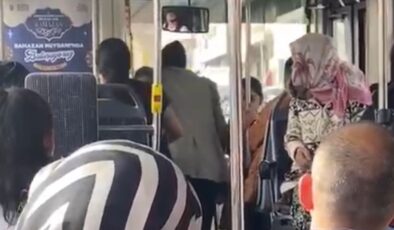 Bursa’da otobüste tanımadığı kadına evlenme teklifi etti