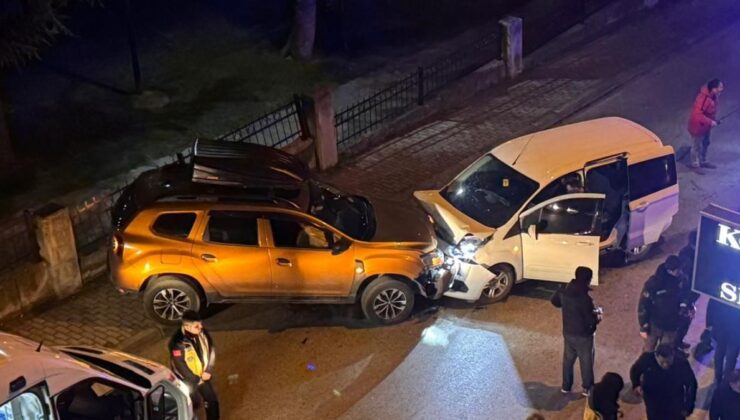 Bursa’da uyuyan sürücü dehşet saçtı