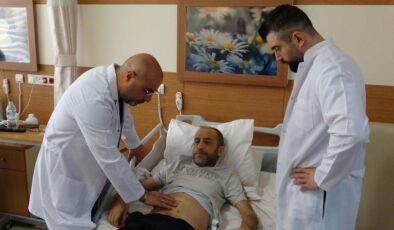 Çanakkale’de babasının böbreğiyle hayata tutundu