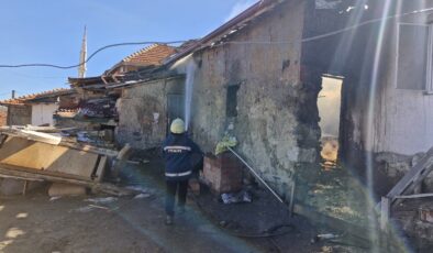 Çorum’da tandır yangını paniğe sebep oldu