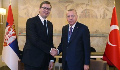 Cumhurbaşkanı Erdoğan, Sırp mevkidaşı Vucic ile görüştü