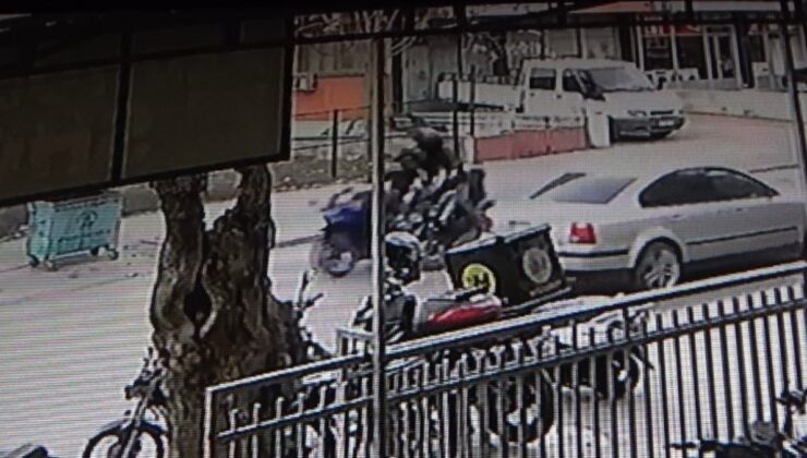 Denizli’de tamire giden motosiklet başka bir motosikletle çarpıştı