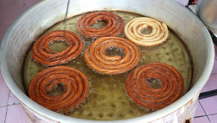 Diyarbakır’da 30 yıllık lezzet geleneği: Halka tatlısı