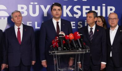 DP Genel Başkanı Gültekin Uysal’dan İBB’ye ziyaret
