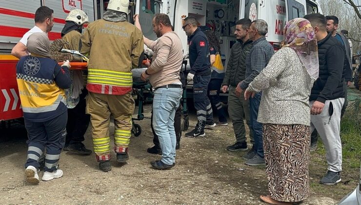 Düzce’de 16 yaşındaki çocuğun bacakları tarım aracına sıkıştı