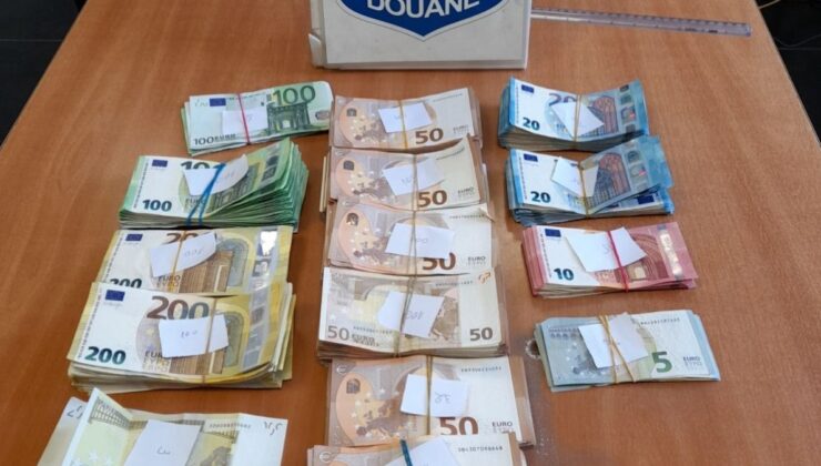 Edirne’de buzdolabına sakladığı 62 bin 770 euro gümrükte yakalandı