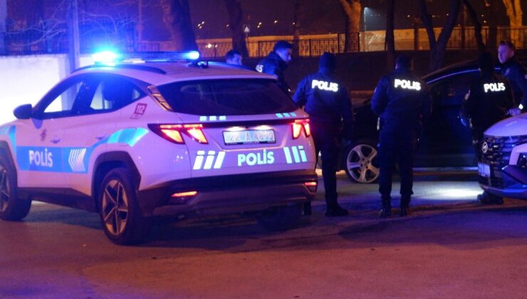 Edirne’de dur ihtarına uymayan şüpheli aracını polislerin üstüne sürdü