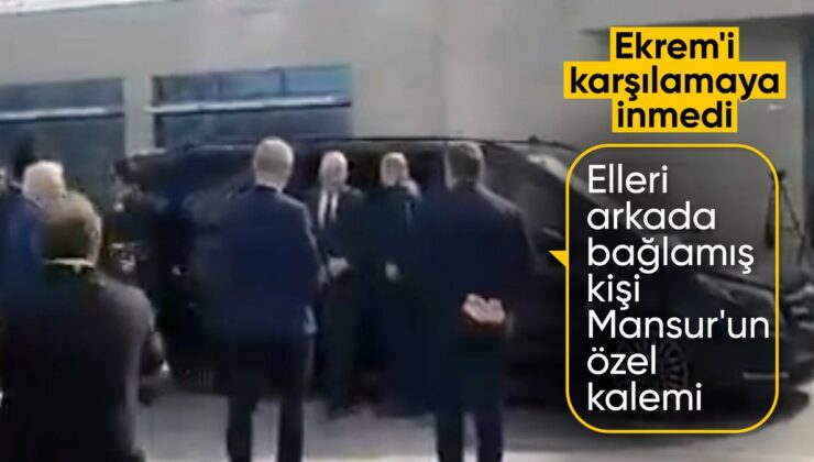 Ekrem İmamoğlu’nu Mansur Yavaş’ın özel kalemi karşıladı