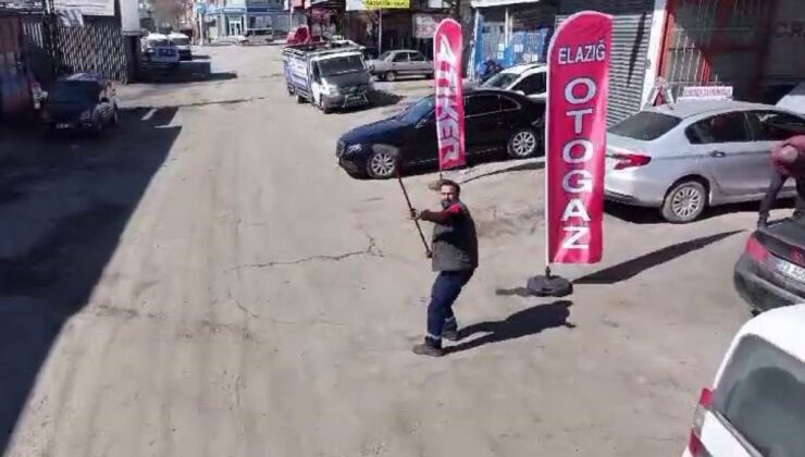 Elazığ’da drone gören masum işçi neye uğradığını şaşırdı