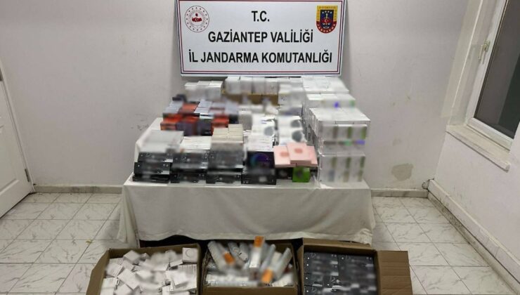 Gaziantep’te 2 milyon lira değerinde kaçak malzeme ele geçirildi