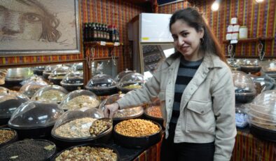 Gaziantep’te Ramazan ayında kuruyemişlere ilgi büyük