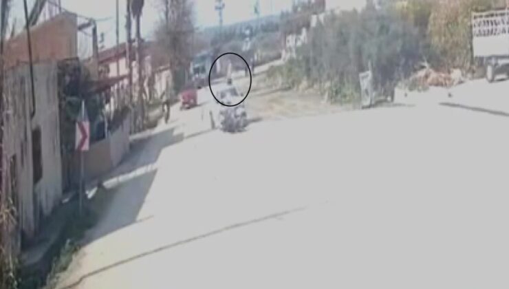 Hatay’da otomobille çarpışan motosiklet sürücüsü havaya uçtu