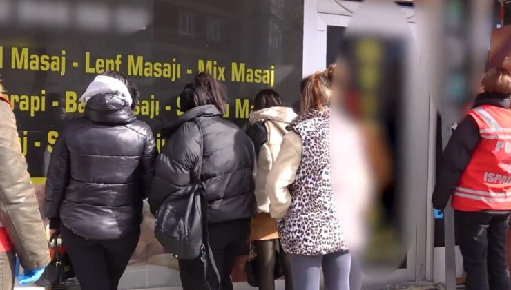 Isparta’da fuhuş yapan masaj salonlarına baskın