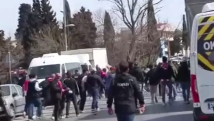 İstanbul’da amatör lig maçı öncesi kavga