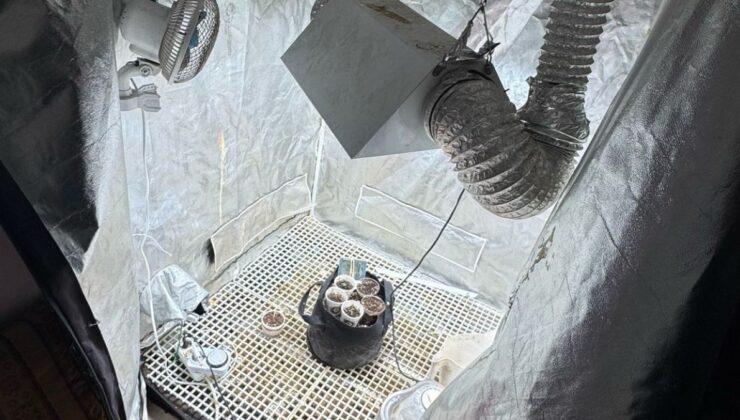 İzmir’de kapıcı dairesi uyuşturucu imalathanesi çıktı