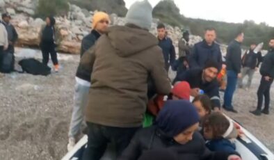 İzmir’de karada tespit edilen 62 düzensiz göçmen yakalandı